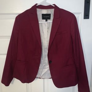 Burgundy Banana Republic women’s suit